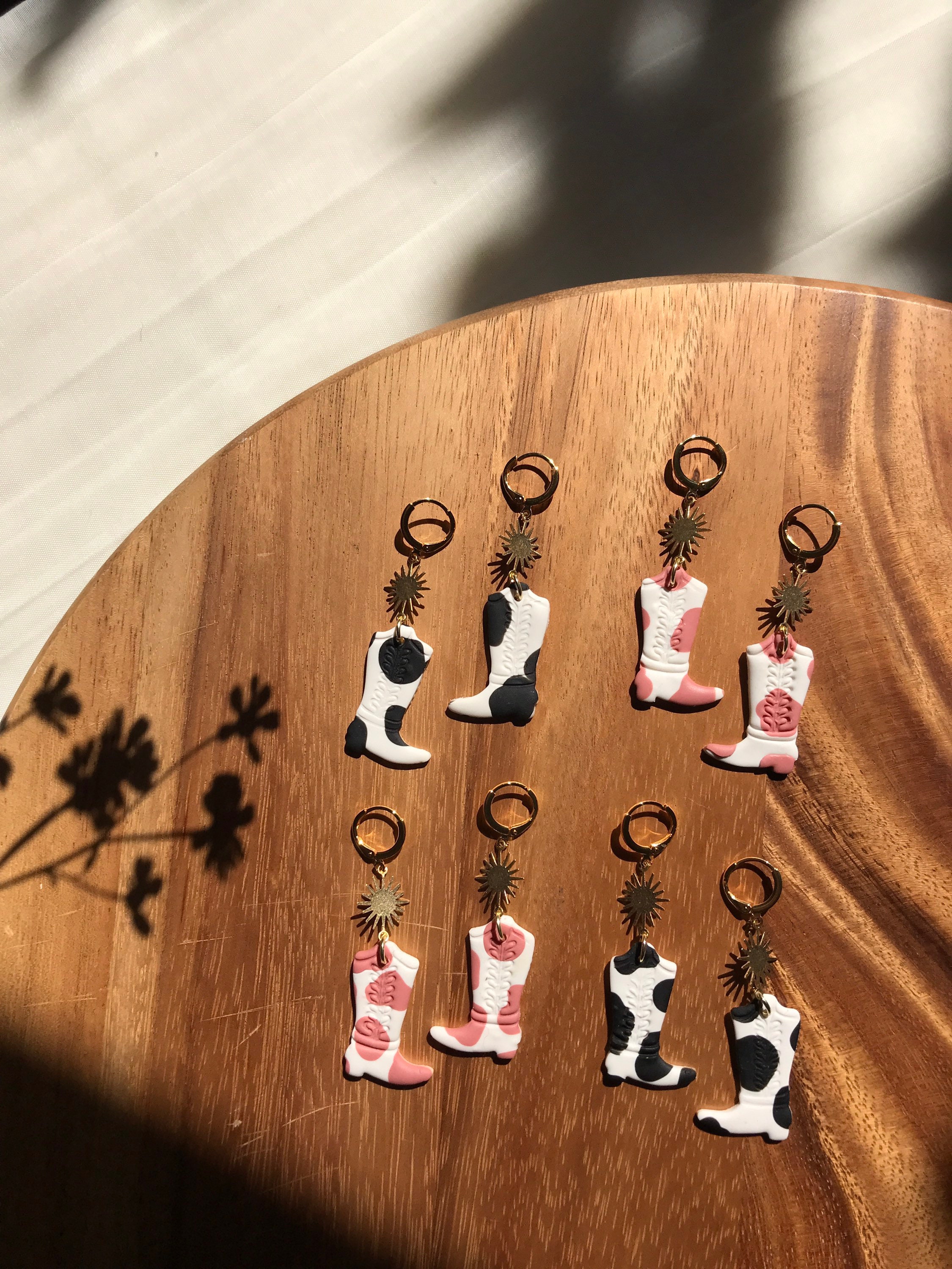 Set di orecchini in stile bohémien occidentale con collana e