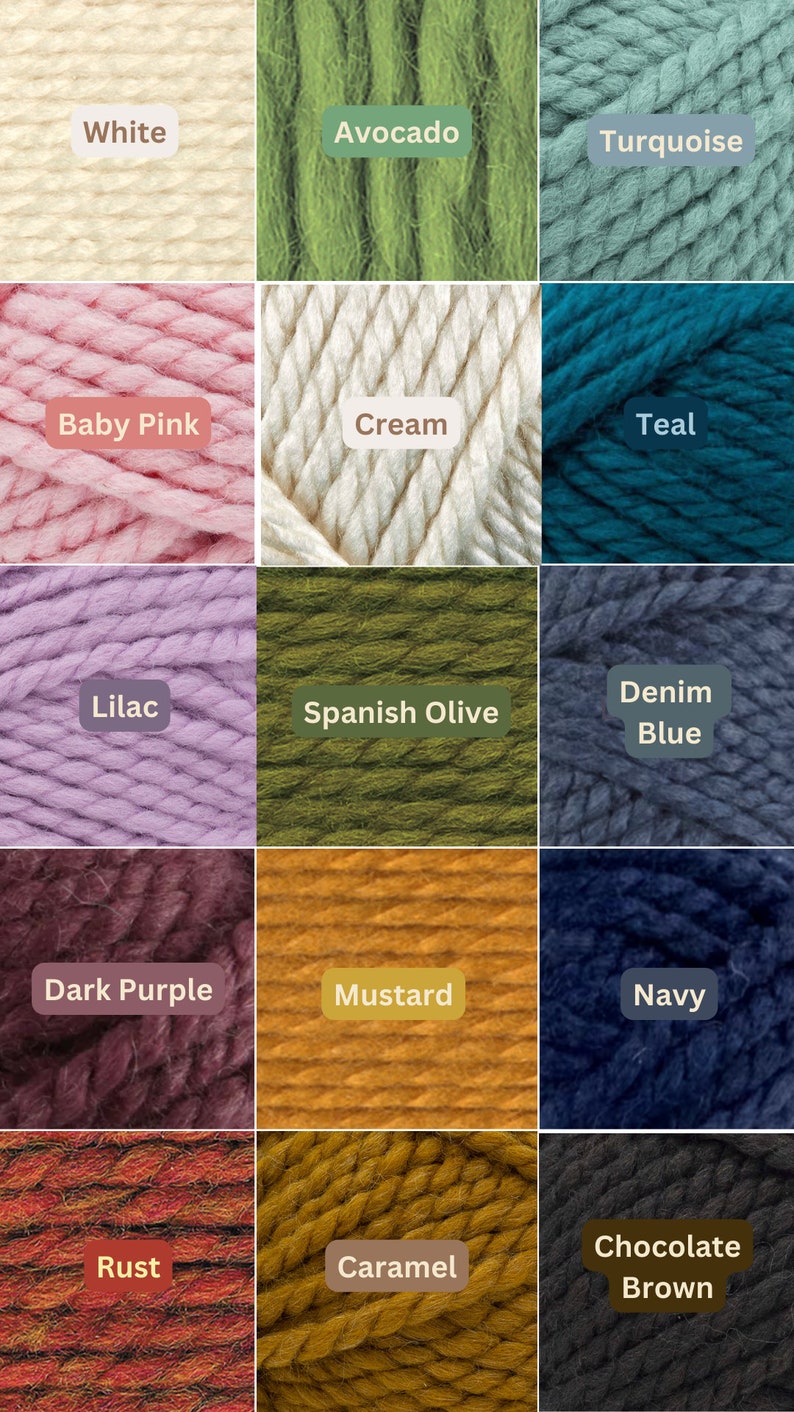 Ribbed Chunky Hand Knit Beanies Handmade with Wool & Acrylic Blend Yarn Boho, Outdoorsy, Earthy, Surfer Style Soft, Cozy, Customizable image 9