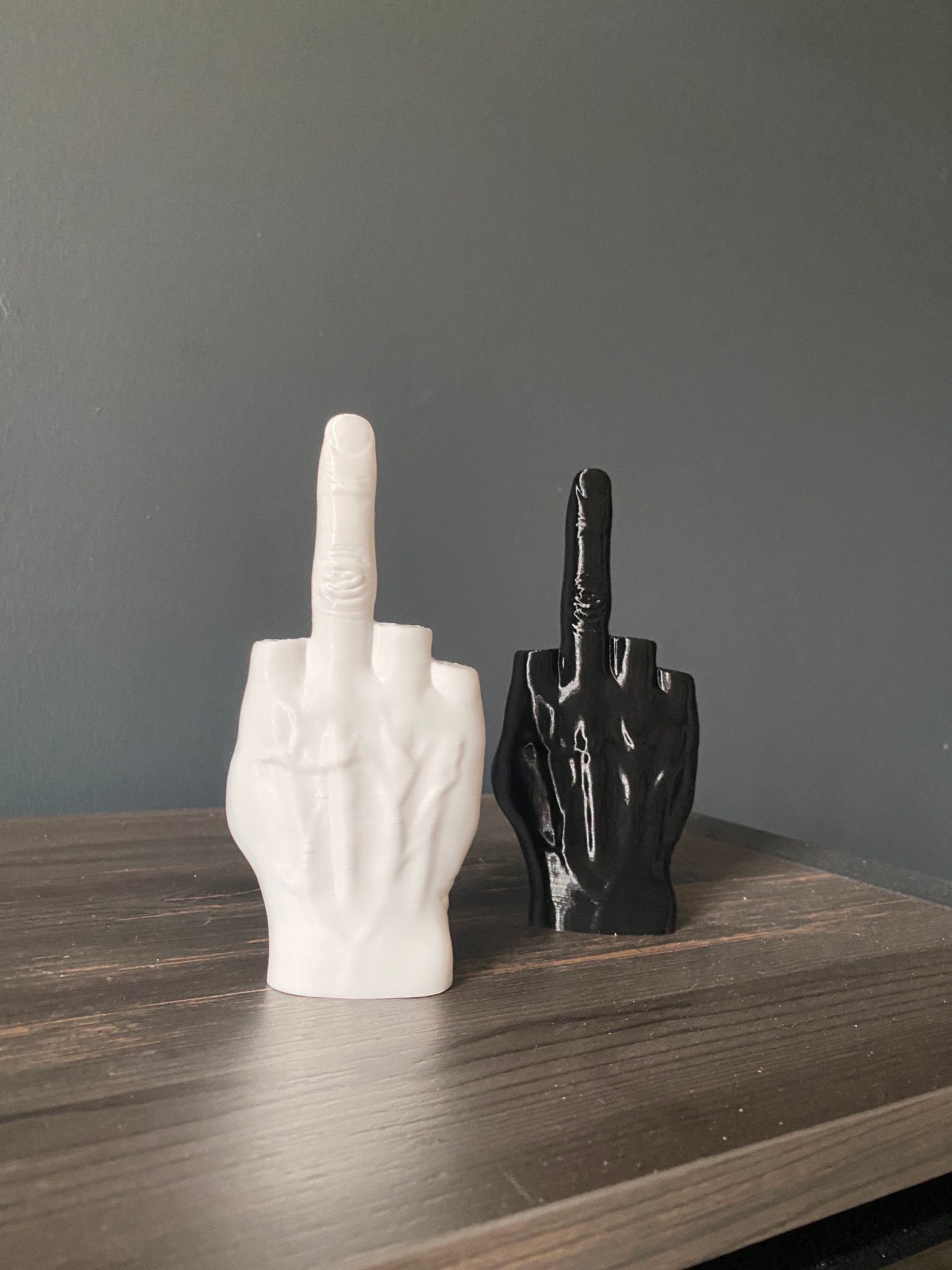 ハンド　オブジェ　ファックユー　fuckyou 中指 置物 ミッドセンチュリー ハンド オブジェ ファックユー fuckyou 中指 置物 ミッド