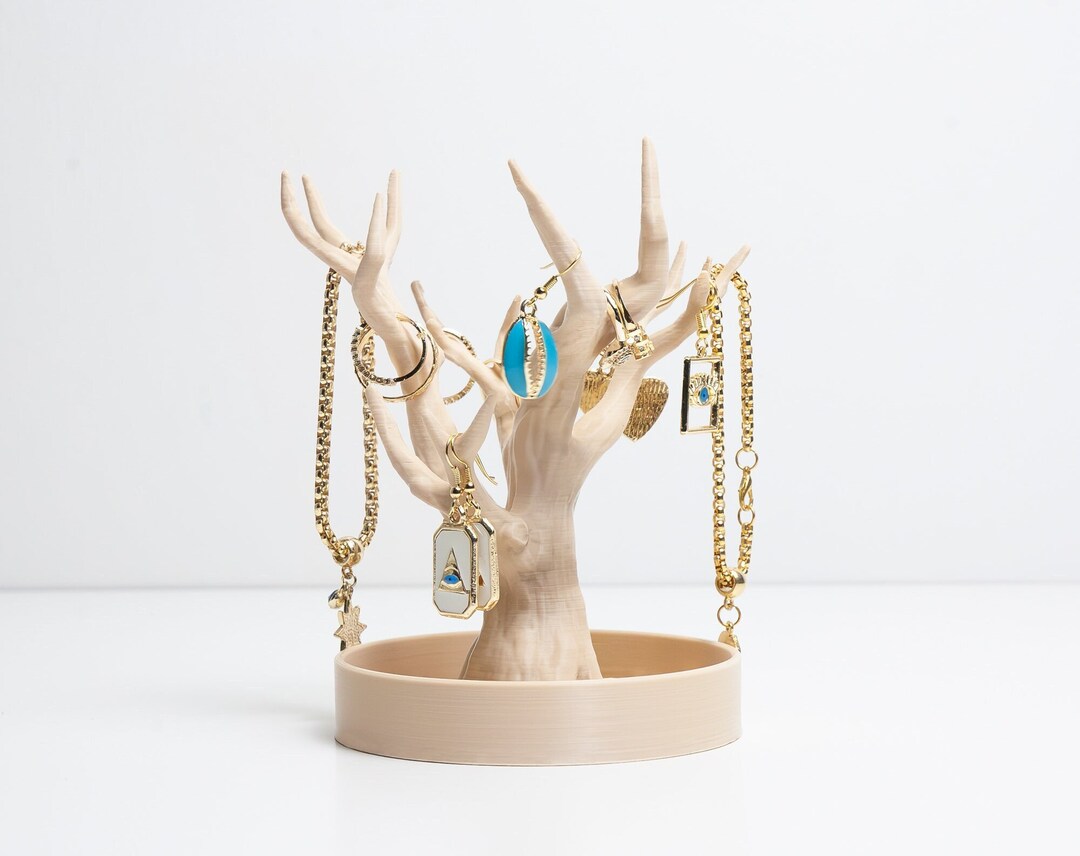 Deadwood Tree Jewelry Display and Jewelry Organizer, Ring Tree, Ring