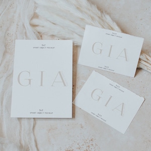 Clean Invitation Suite Mockup - Boho Invitation Suite Mockup - Simple Invitation Mockup - Wedding Invitation Suite Mockup - Baby Shower - A2