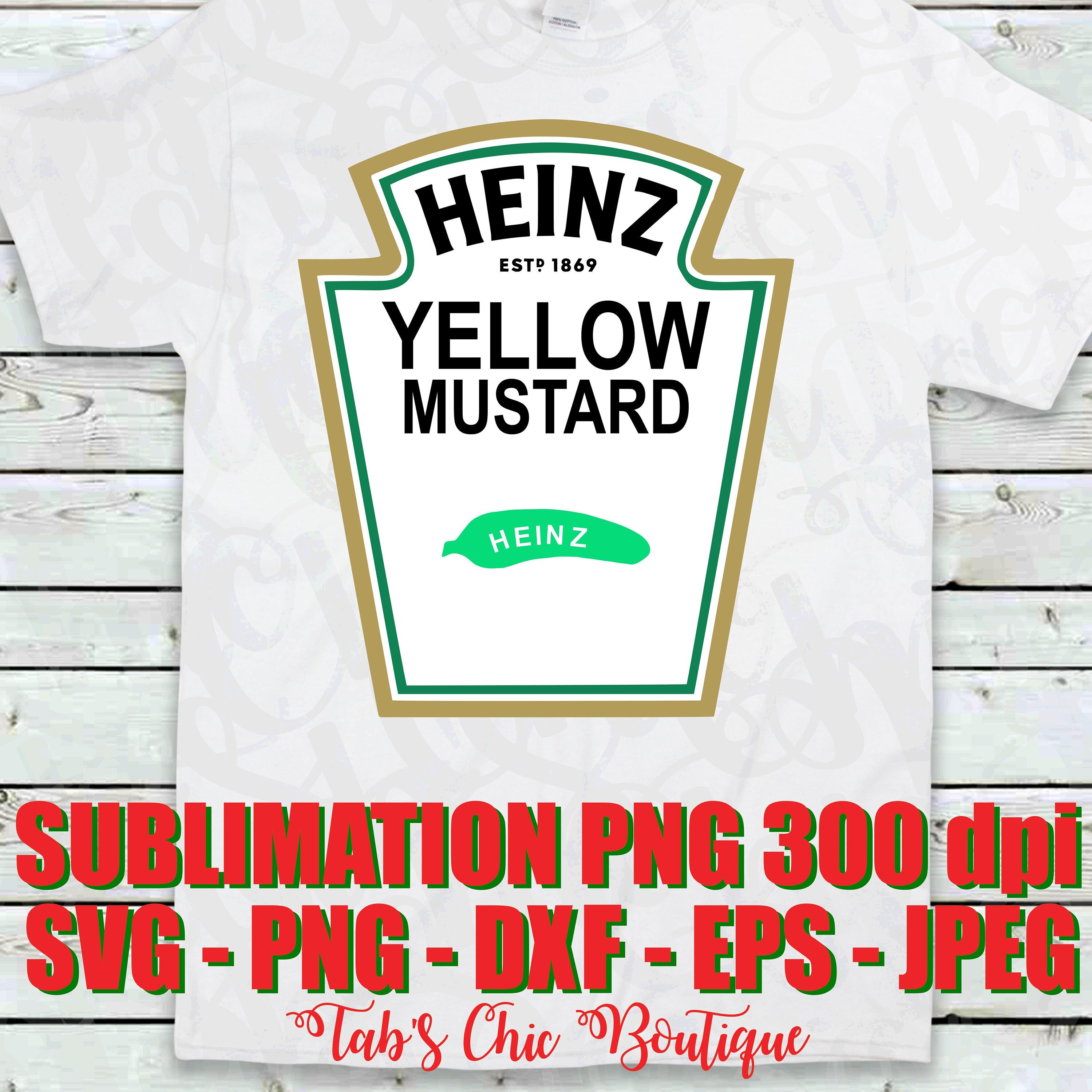 Heinz Yellow Mustard Logo SVG jpeg png eps dxf Sublimation | Etsy