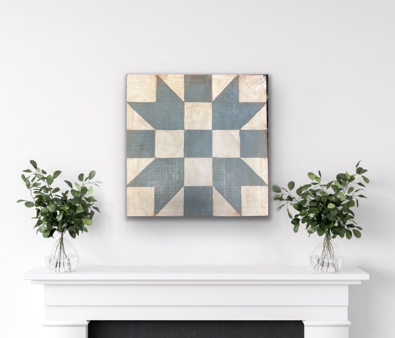 Barn Door Quilt Wall Decoration Farmhouse Style Farmhouse Decor Vintage