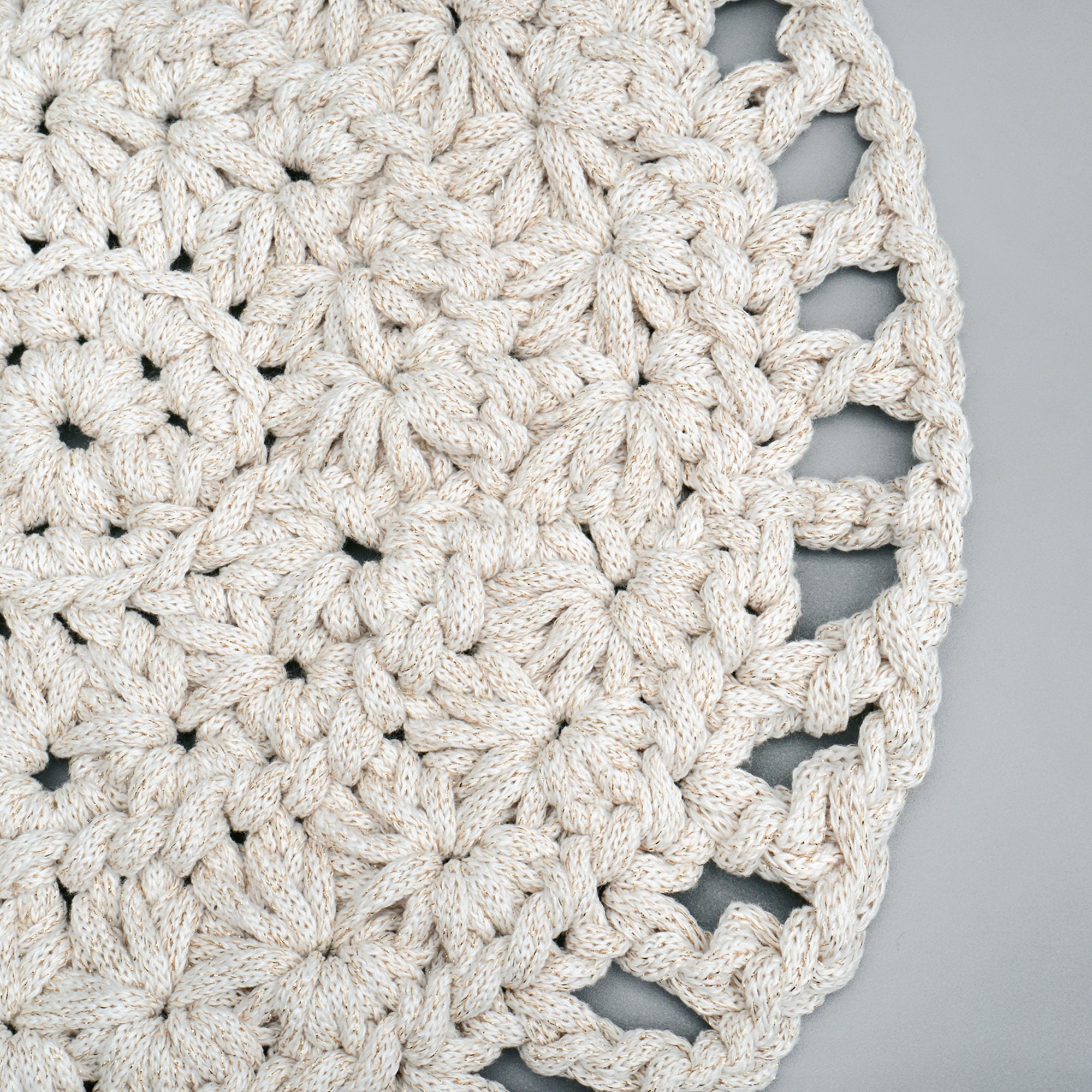 CROCHET PATTERN Lily Rug Seat Pad Crochet seat cushion Etsy