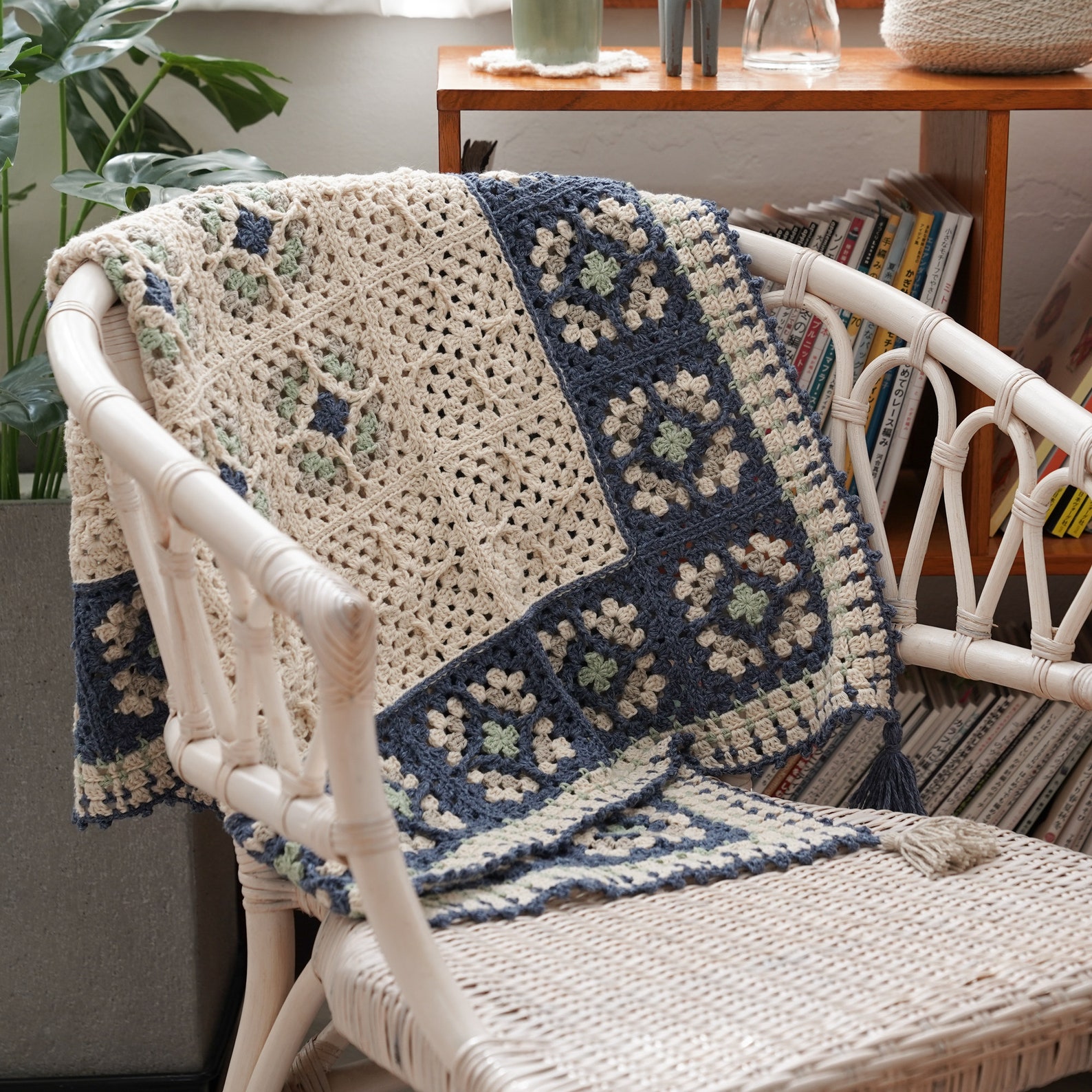 CROCHET PATTERN Moroccan Tile Blanket Crochet blanket Etsy