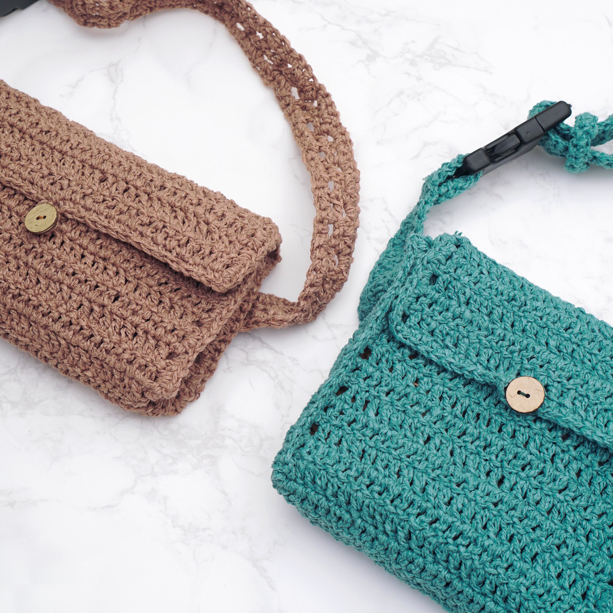 CROCHET PATTERN Travel Messenger Bag Crochet bag Etsy