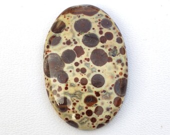 Asteroid Jasper Gemstone Cabochon Oval Shape 22 x 42 x 5 mm Natural Asteroid Jasper Cabochon Jewelry Making Flat back Gemstone #3637