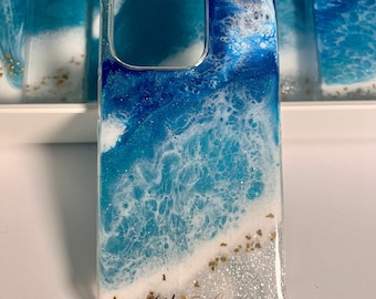 Ocean Inspired Resin/Epoxy iPhone Case