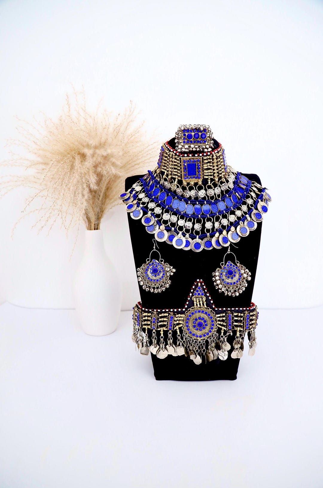 AI051 - Afghani Alloy Pearl Bracelet main image 1