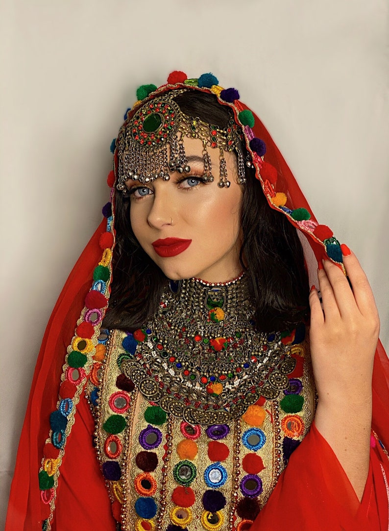 Afghan vintage Necklace Afghan jewellery Afghan choker Etsy