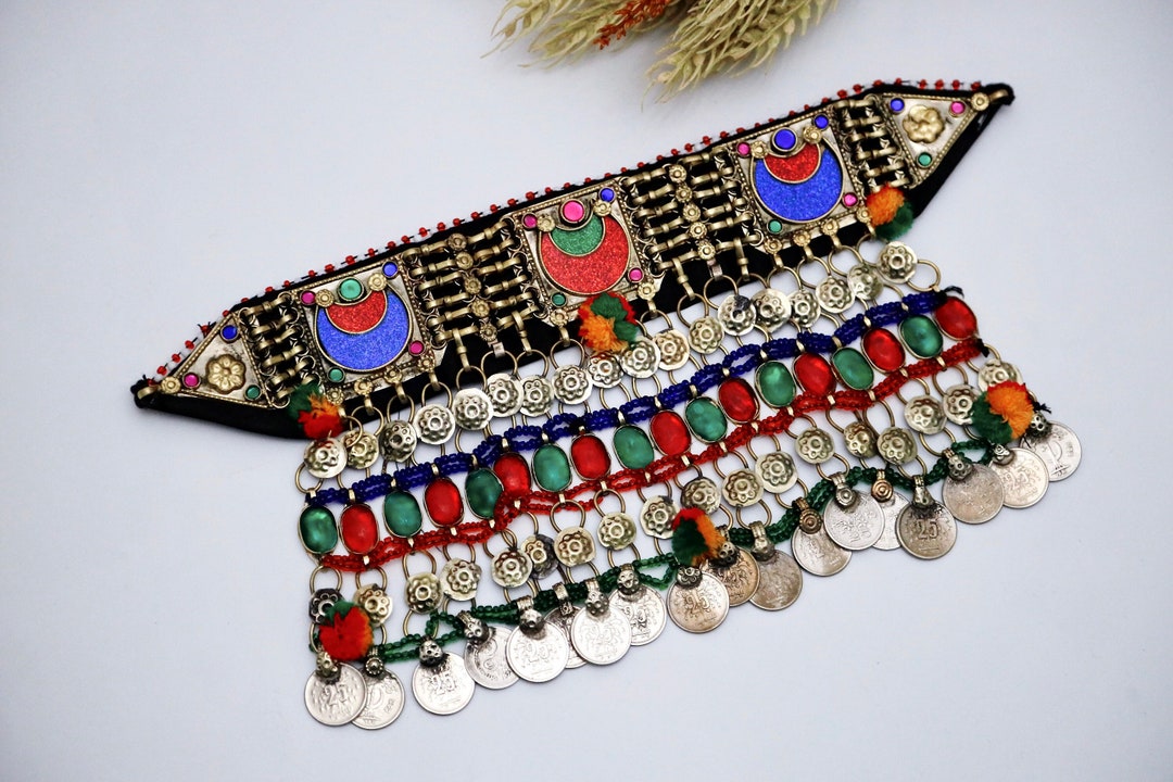 Afghan Jewellery / Jewelry Afghan Choker Necklace Etsy