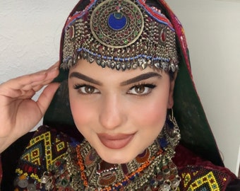 Afghanischer vintage Kopfschmuck (Mathapatti) | Afghanischer Schmuck