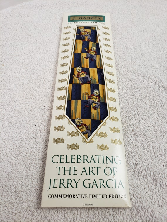 NEW Jerry Garcia Tie Self Portrait Greatful Dead S