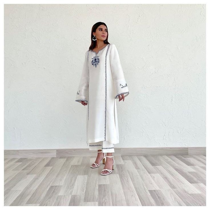 Marbled Opulence Hand Marble Printed Modal Silk Co-Ord Set