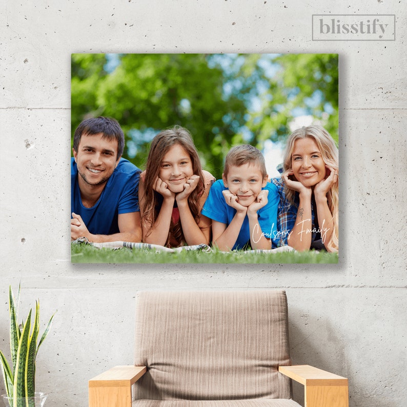 Custom Canvas Prints Photo to Canvas Canvas Photo Wedding Etsy