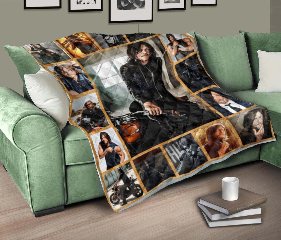 The Walking Dead Characters Blanket The Walking Dead Blanket Etsy