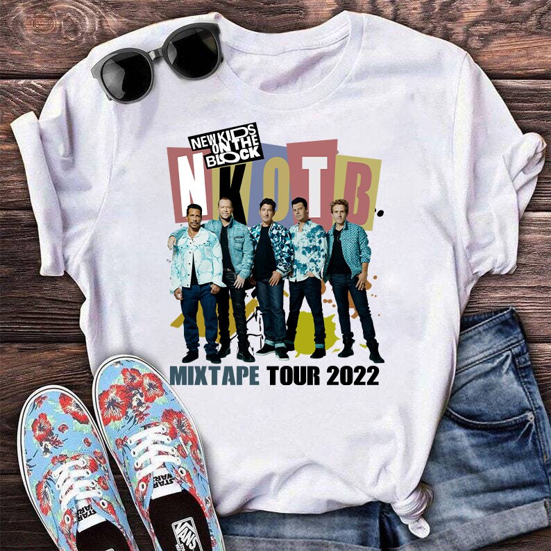 New Kids On The Block Nkotb Mixtape Tour 2022 Shirt, Nkotb TShirt, Mixtape Tour Sweatshirt, Tank Top, Unisex Shirt Gift for Men and Women 