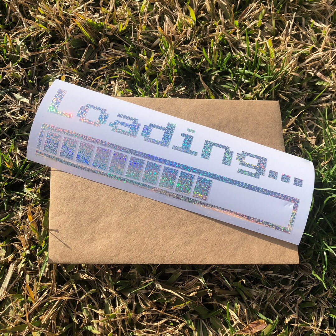 Loading Vinyl Car Sticker - Etsy