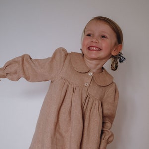 HOLLY Dress & Blouse Pattern Indie Sewing Pattern For sewing girls clothes up to 7 years Bild 1