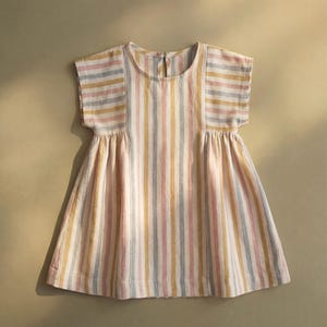 Girls Dress Sewing Pattern PDF (1-12y) | Easy Beginner Friendly | A0 A4 Projector | IRIS Dress image 4