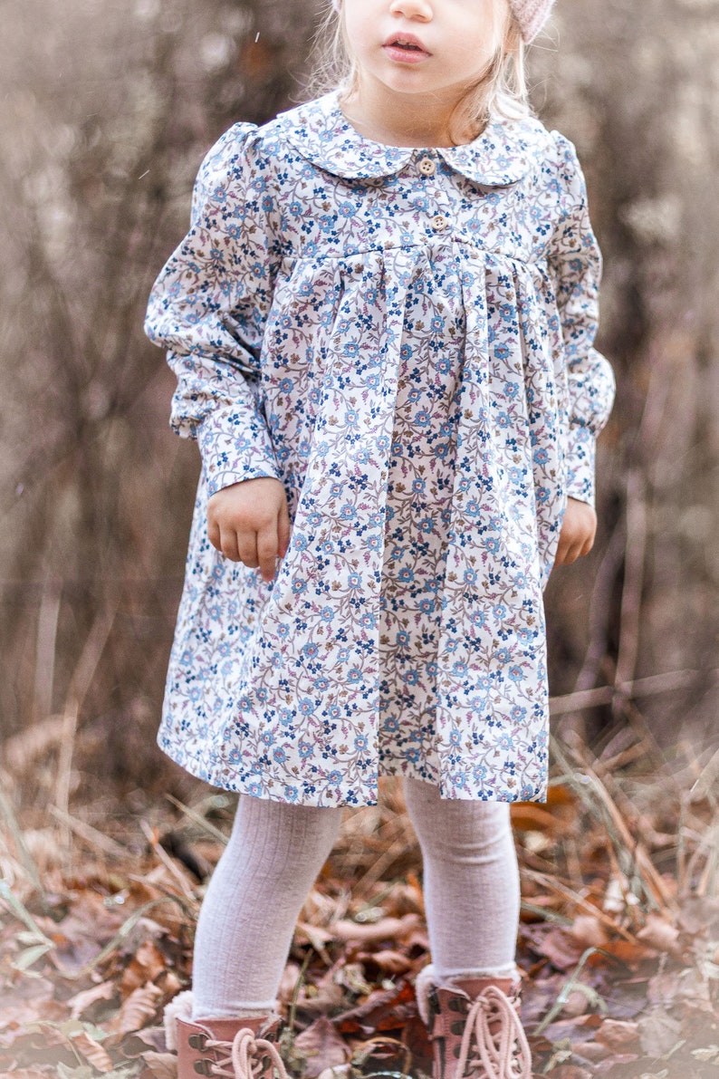 HOLLY Dress & Blouse Pattern Indie Sewing Pattern For sewing girls clothes up to 7 years Bild 6