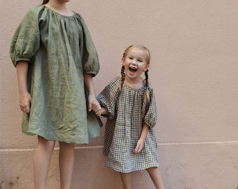 Vestido OLIVA Patrón de costura independiente Para coser ropa