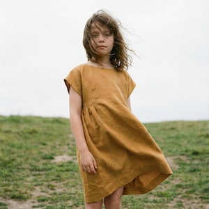 Girls Dress Sewing Pattern PDF (1-12y) | Easy Beginner Friendly | A0 A4 Projector | IRIS Dress image 2