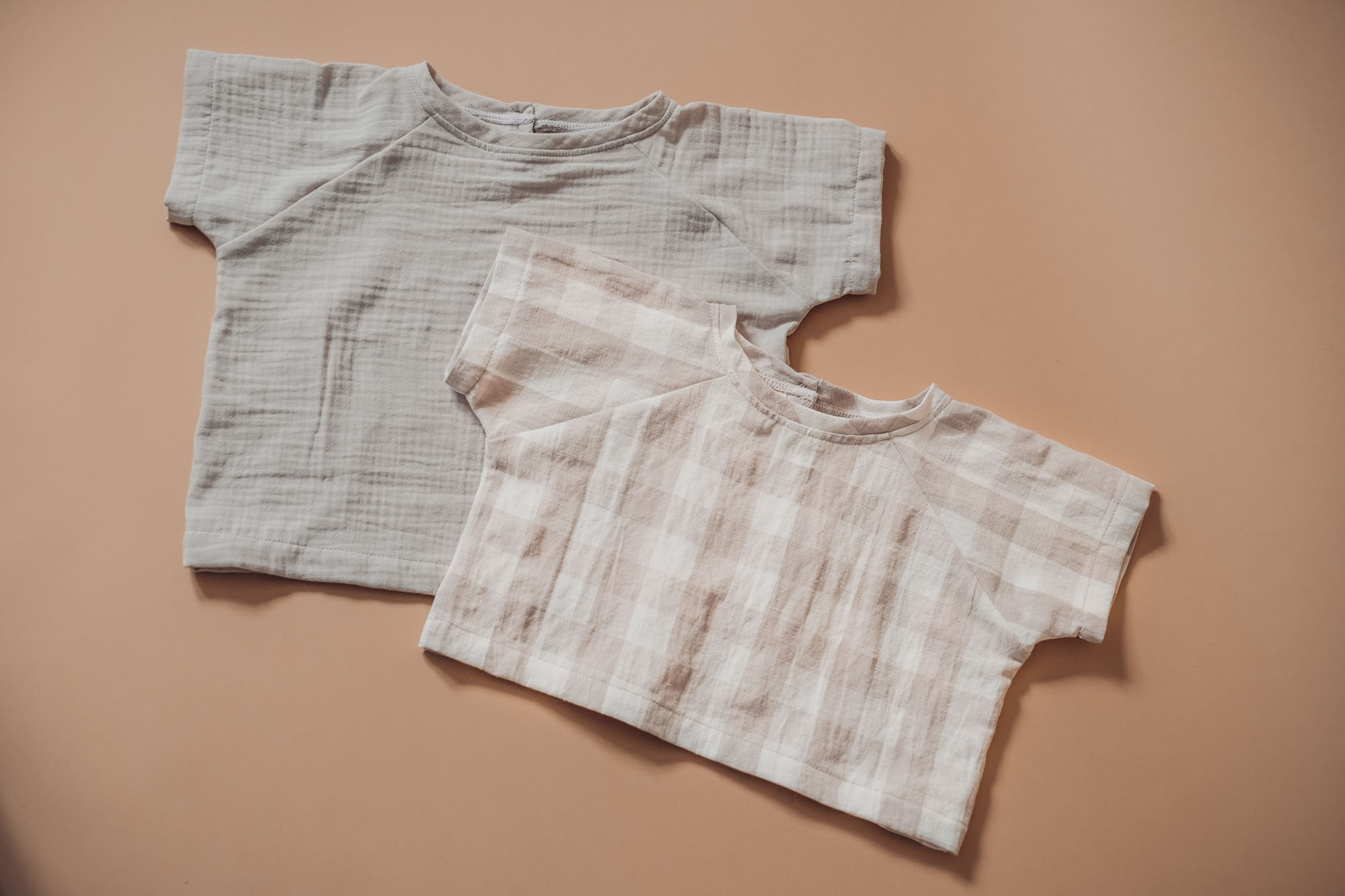 MOSS // PDF sewing pattern, relaxed boys t-shirt pattern, cropped gir…