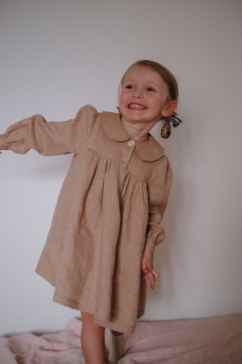 HOLLY Dress & Blouse Pattern Indie Sewing Pattern For sewing girls clothes up to 7 years Bild 1