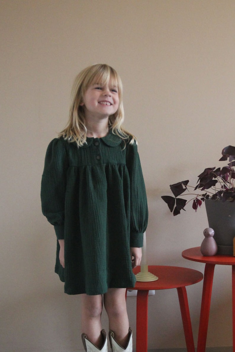 HOLLY Dress & Blouse Pattern Indie Sewing Pattern For sewing girls clothes up to 7 years Bild 8
