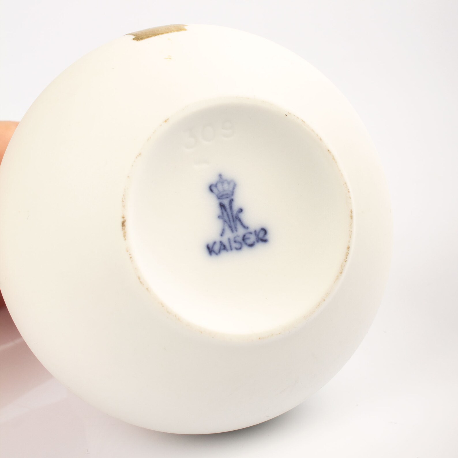 Porcelain Kaiser Vase German Made Etsy