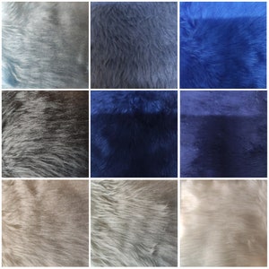 003 Standard Short Pile Faux Fur - Multiple Lengths & Colours