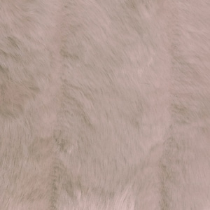 Blossom Luxury Faux Fur Fabric: Soft Medium Weight Material