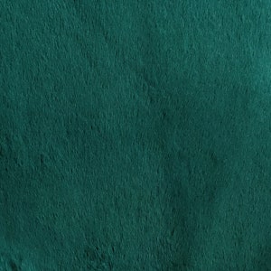 Alpine Green Luxury Faux Fur Fabric: Medium Weight
