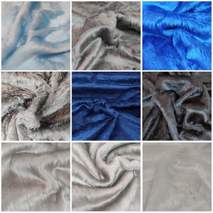 003 Premium Short Pile Faux Fur Fabric - Multiple Lengths & Colours