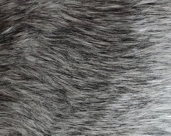 Beige Lynx Faux Fur Fabric: Luxury Upholstery Material