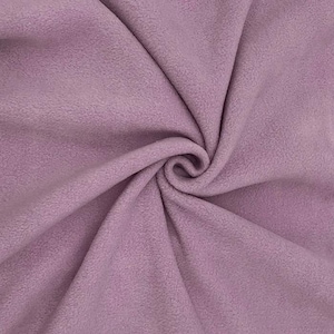 Tejido polar lila antibolitas de 150 cm de ancho