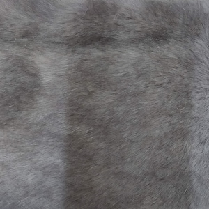 Luxury Grey Faux Fur Fabric: Upholstery & Crafts