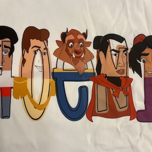 Personalized Pillowcase, Prince Font, Personalized Pillow Cover for Adults and Kids, Princess and Prince