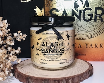 Vela Alas de Sangre 100% soja Ecológica