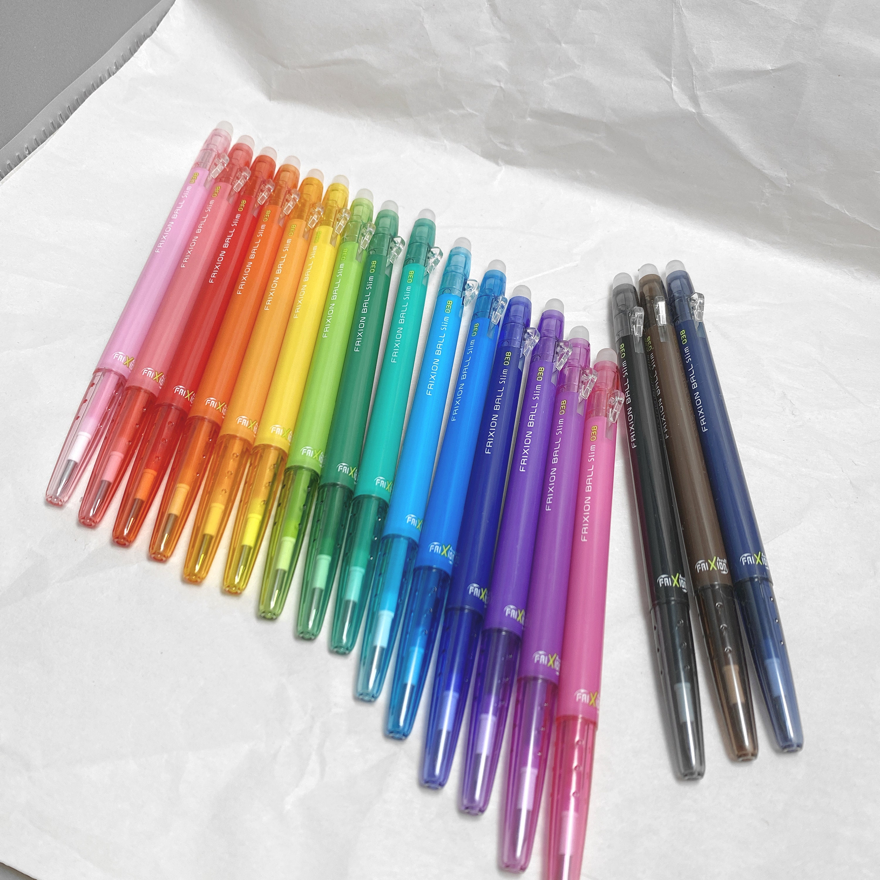 2 Pcs, Highlighter Pens, Marker Pen, Fluorescent Pens, Kawaii Stationary,  Stamp Pens, Sign Pen, Fluorescent Colors, Planner Pen, Star Shaped 