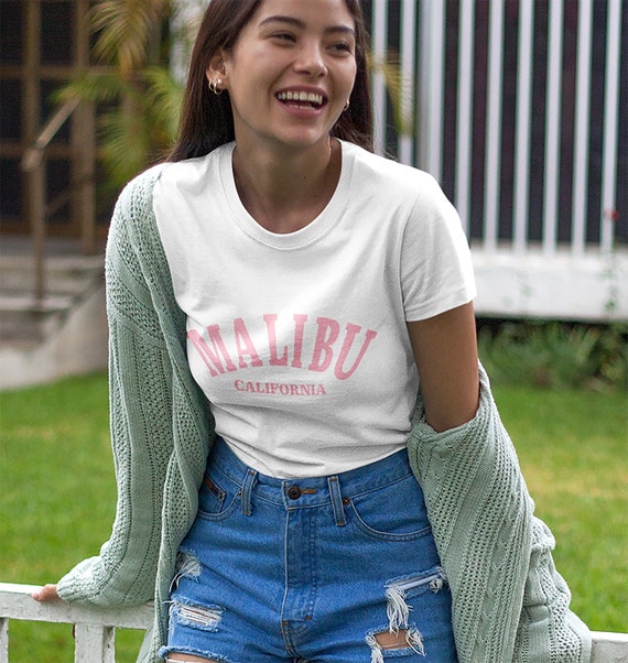 Malibu T Shirt Brandy Melville Inspired California Shirt Online in India - Etsy