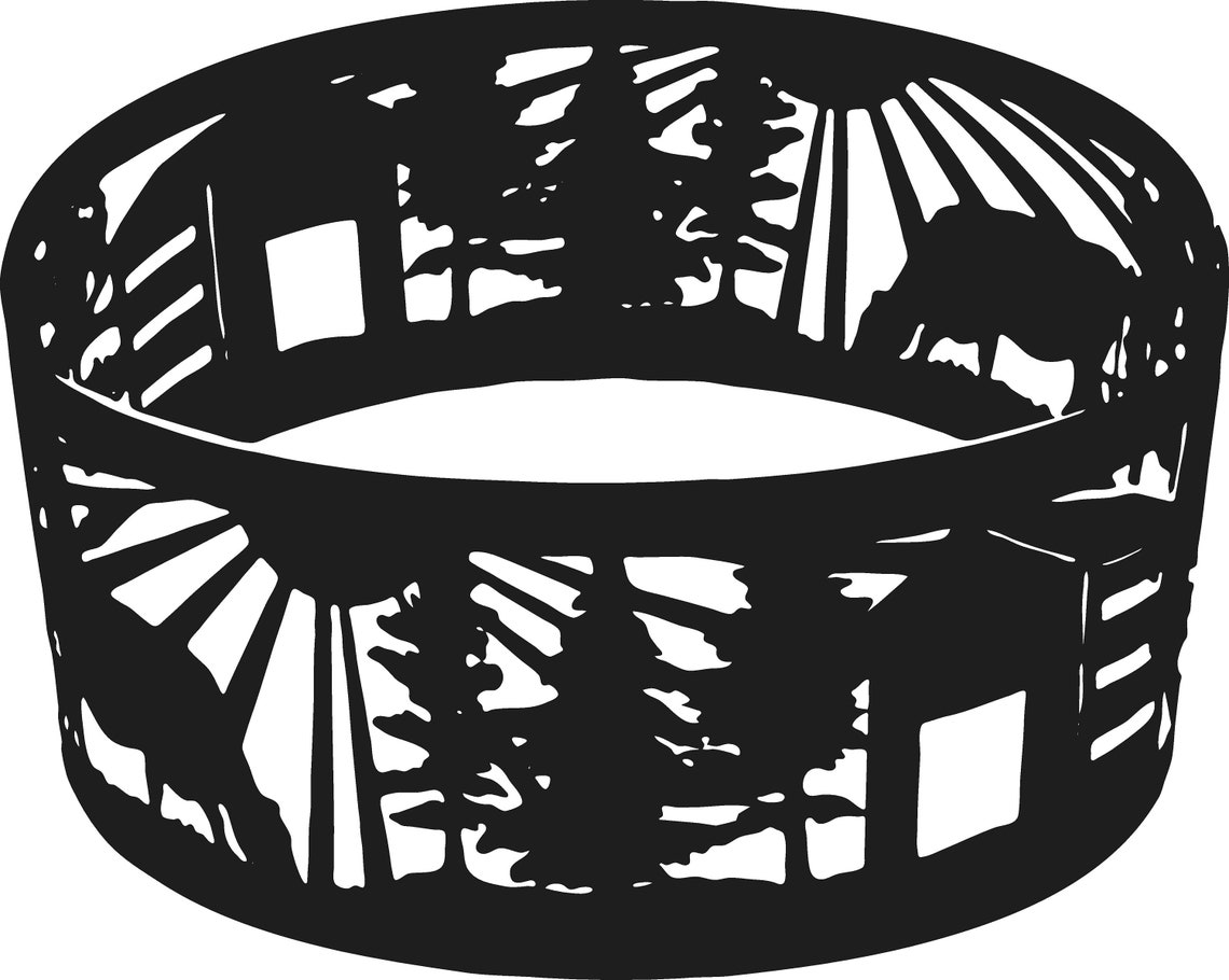 Fire Pit Ring Made with Solid steel. Sturdy and beautiful Etsy