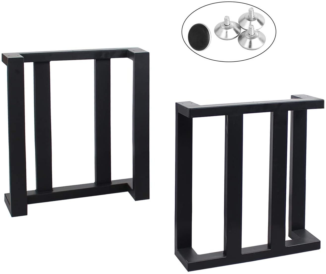 Möbelbeine Höhe 16 x Breite 18 C-Form Tischbeine | Etsy