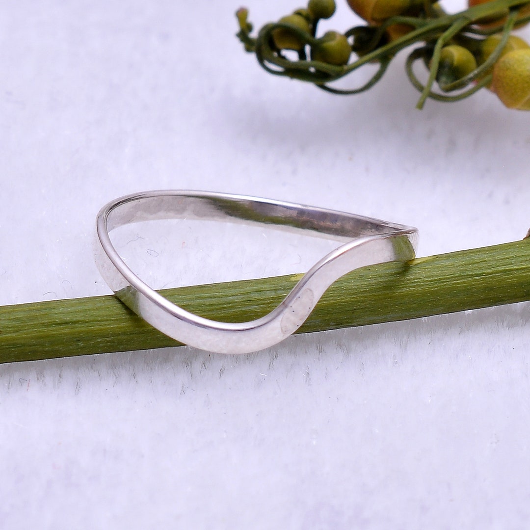 Gold Stackinf Rong's Stack Ring / Gold Stack Band / 14k Gold Ring / Stackable Ring / Thin ...
