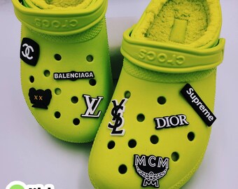 balenciaga croc charm