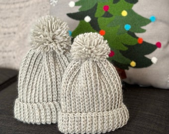 Kids Crocheted Beanie Hat