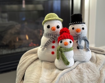 Handmade Snowman Decor