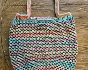 Crocheted Tote Bag