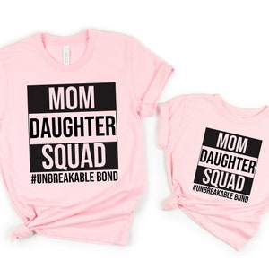 Camiseta de madre e hija, camiseta de mamá y yo, camiseta de niña mamá, regalo para mamá, camiseta de niña mamá, camiseta a juego de madre e hija, atuendo para el Día de la Madre